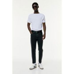 Pull&Bear Jean Standard Noir délavé 40 male