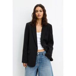 Pull&Bear Blazer Basique Noir M female