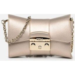 Mini crossbody Metropolis par Furla Argent T.U Sacs