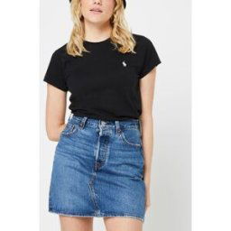 T-shirt col rond jersey de coton 211898698 par Polo Ralph Lauren Noir L Accessoires