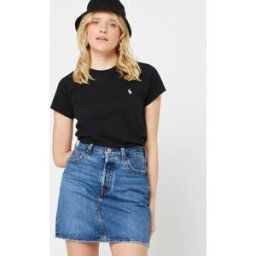 T-shirt col rond jersey de coton 211898698 par Polo Ralph Lauren Noir XL Accessoires