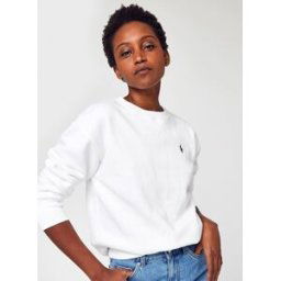 Pull Col Rond En Molleton 211794395 par Polo Ralph Lauren Blanc XL Accessoires