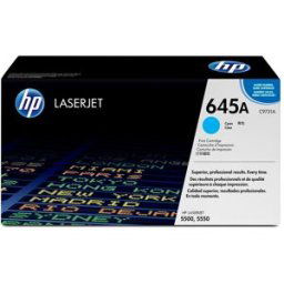 HP 645A toner LaserJet cyan authentique