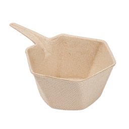 Mise en bouche Bionic Hexagonal - Naturel - carton de 1000 units
