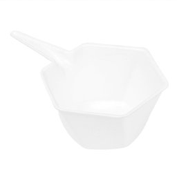 Mise en bouche Bionic Hexagonal - Blanche - carton de 1000 units