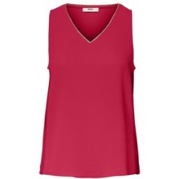 Haut sans manches col V doré Femme ONLY