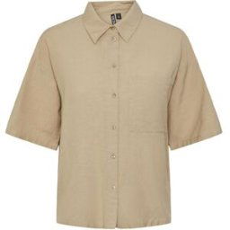 Chemise manches courtes uni Femme PIECES