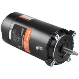 VEVOR Moteur de pompe de piscine 1,5 CV 56J 115 V (13,6 A)/230 V (6,8 A) 3450 tr/min facteur de service 1,3, condensateur 90 μF/250 V moteur de remplacement à bride ronde à rotation CCW pour piscines