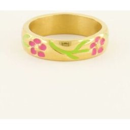 Bague Casa Fiore avec fleurs roses My Jewellery or femme
