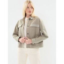 Vmkenya Ls Loose Denim Jacket par Vero Moda Vert M Accessoires
