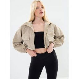 NYLON JACKET JACKET par Sixth June Beige M Accessoires
