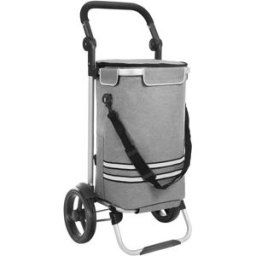 SONGMICS Caddie de courses avec sac isotherme