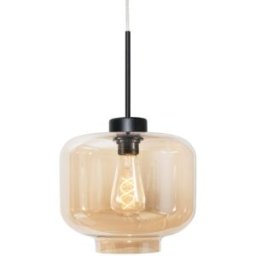 Globen Lighting Lampe à suspension Ritz ambre (jaune)