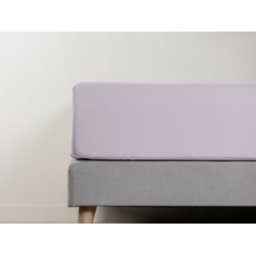 Emma Drap housse 100% Satin de Coton 160x200 - Blanc