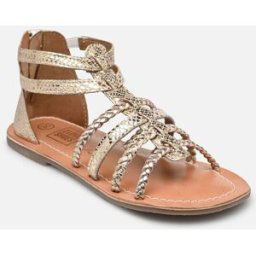 Sandales KOLORE LEATHER par I Love Shoes Or et bronze 31 Enfant