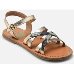Sandale KIVA LEATHER par I Love Shoes Or et bronze 32 Enfant