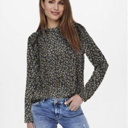 Blouse manches longues fleurie Femme ONLY