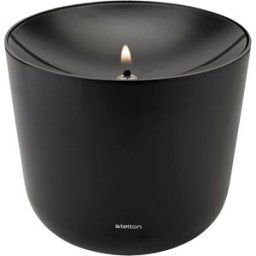 Stelton Lampe à huile Solis Ø11,5 cm Noir doux