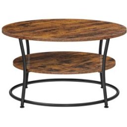 VASAGLE Table basse buffet bas 2 niveaux