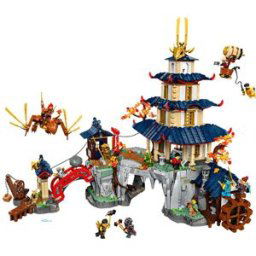 Lego La ville au temple du tournoi