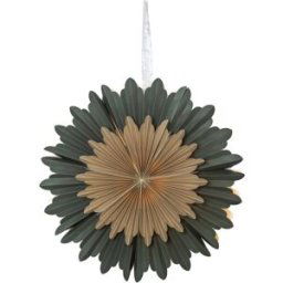 Star Trading Etoile de l'avent Crystal Ø55 cm Vert