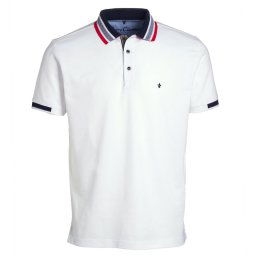 Pierre Clarence Polo Col Rayé 120-124 (2XL)