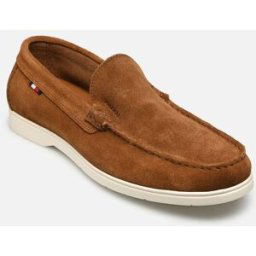HILFIGER CASUAL SUEDE LOAFER par Tommy Hilfiger Marron 40 Homme