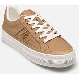 TH VULC CANVAS SNEAKER par Tommy Hilfiger Marron 41 Femme