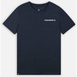 Chest Hit Strip Wdmk Ss Tee par Converse Apparel Bleu 8 - 10A Accessoires