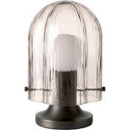 GUBI Lampe de table Seine Ø17,2x26,2 cm Brass-smoke
