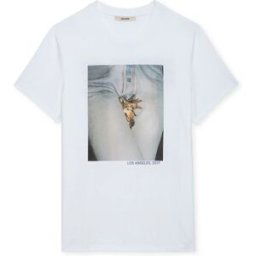 Zadig&Voltaire T-Shirt Tommy Photoprint Blanc - Taille S - Homme