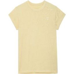 Zadig&Voltaire T-Shirt Anya Strass Shea - Taille L - Femme