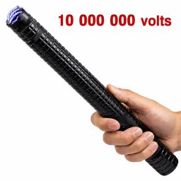 Matraque taser électrique 10 000 000 volts LED tazer