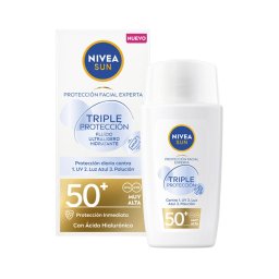 Crème Solaire Visage Ultrafluide Triple Protection SPF 50+ 40 ml