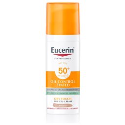 Gel-Crème Teinté Solaire Oil Control Dry Touch SPF 50+ Medium
