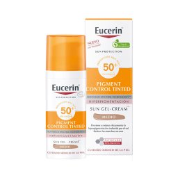 Gel-Crème Teinté Solaire Pigment Control SPF 50+ Medium