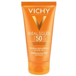 Emulsion Anti-brillance Toucher Sec SPF50 Idéal Soleil - 50 ml