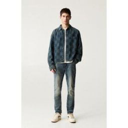 Pull&Bear Jean Slim Bleu fluo 36 male