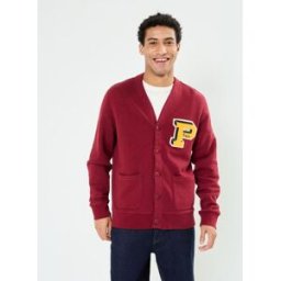 Lsfbcrdgm4-Long Sleeve-Cardigan par Polo Ralph Lauren Rouge M Accessoires