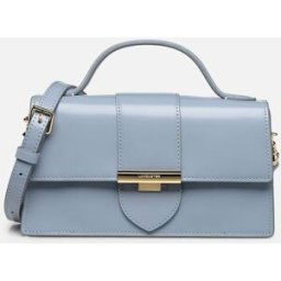 Sac baguette A rabat avec fermoir Gelato Ily par Lancaster Bleu T.U Sacs