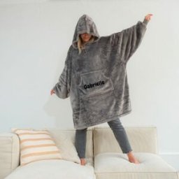 Sweat plaid & prénom - Interflora - Livraison de cadeaux personnalisés