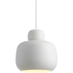 Woud Lampe à suspension Stone large White