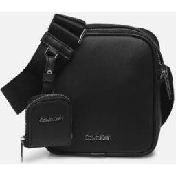 Ck Est. Pu Cube Reporter par Calvin Klein Noir T.U Sacs