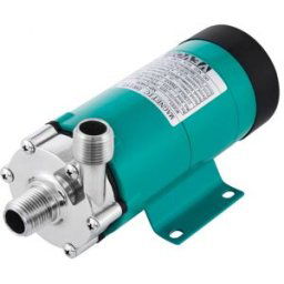 VEVOR Pompe d'Entraînement Magnétique de Qualité Alimentaire MP-15 RP, Pompe à Bière Acier Inoxydable de Qualité, Homebrew Brewing Pompe Fonctionnement Silencieux Déplacer l'Eau d'Entraînement
