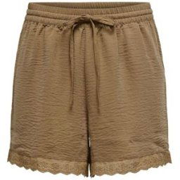 Short noir avec dentelle et poches latérales Femme JDY