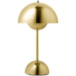 &Tradition Lampe de table Flowerpot portable VP9 Brass