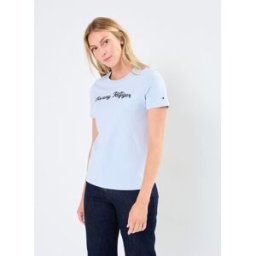 Reg Script C-Nk Ss WW0WW42589 par Tommy Hilfiger Bleu M Accessoires