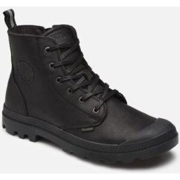 PAMPA ZIP LEATHER par Palladium Noir 45 Homme