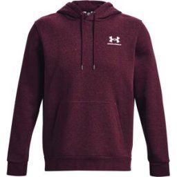 Sweat à capuche Under Armour Essential Fleece Violet S Homme