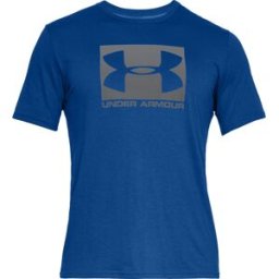 T-shirt Under Armour Boxed Sportstyle Bleu M Homme